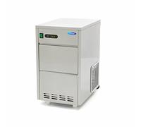 Machine à glaçons avec espace de stockage 5 KG - 24 KG de glaçons par jour - Restauration - Machine à glaçons inox