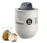 Machine à glaçons avec grandes boules pour la maison | Grand bac à glaçons rond | Démoulage facile des ustensiles de cuisine réutilisables du fabricant de glaçons