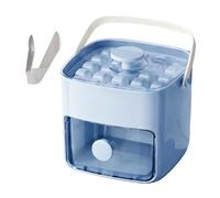 Machine à glaçons - Avec pince - Gadget de préparation de boissons - Boîte de conteneur en forme de bloc de glace - Pour la maison, la cuisine, le restaurant, le whisky, le bourbon, le café, le vin et