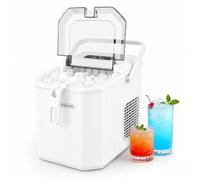 KitchenCook Machine à glaçons Cubeo White Blanche