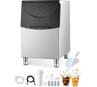 VEVOR Bac de Stockage pour Machine à Glaçons avec Capacité de 113,4 kg en Inox