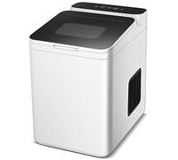 Machine à Glaçons, Comptoir de Machine à Glaçons Pour la Maison, Petite Machine à Glaçons, Bouton D'Écran Tactile, avec Fonction de Nettoyage Automatique, Pour la Fête, le Bureau, le Bar, le Vr, LJJ
