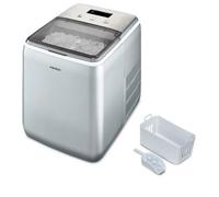 Machine à glaçons cristallins - MEDION MD11950 - Réservoir eau 2,6L - 15kg/24h - 2 tailles - 10 minutes - Inox