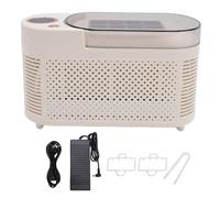 Machine à glaçons de bureau automatique portable, fabrication rapide de glace pour la maison, le bureau, le camping, le dortoir, l'aluminium ABS, taille compacte 21,6 x 9,3 x 12,8