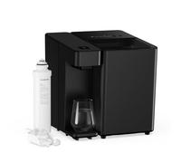 Klarstein Velaire Machine à Glaçons & Distributeur d’Eau - Filtre PAC, 2 Tailles de Glaçons, 2L, 10kg/24h, Écran Tactile, Alarme, Facile à Utiliser, Ice Maker