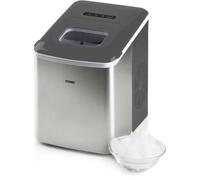 DOMO Machine à glaçons DO9253IB – 1,8 litres, 120 W, glaçons en 9 min – Inox