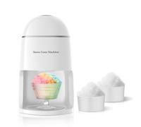 Machine à glaçons électrique pour cônes de neige, machine à glace râpée et granité pour la maison, rasoir à glace moelleux rapide pour enfants, cadeau idéal pour la famille pour Noël et fêtes