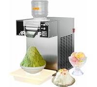 Machine à glaçons en flocon de neige commerciale, rasoir intelligent, machine à smoothie broyeur, épaisseur du smoothie réglable pour les cocktails de comptoir de bar/lait