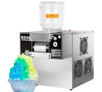 Machine à glaçons en flocon de neige, rasoir à cône de neige avec système de refroidissement liquide pour une dissipation rapide de la chaleur, petit