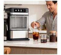 Machine À Glaçons En Pépites De Comptoir, 17 Kg/24 H, Production De Glace Rapide En Une Touche,5-10 Min, Autonettoyant Et Ultra Silencieux,Pour La Maison,Le Bureau Et Les Fêtes WithoutSideWaterTank