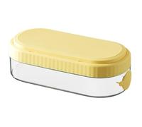 Machine à glaçons en plastique avec couvercle et boîte de rangement - Moule flexible pour fêtes et réunions en plein air