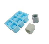Machine à glaçons en Silicone robuste, avec conception creuse, ensemble de gobelets à glace brassés maison pour une présentation Unique des boissons, meilleurs plateaux en Silicone
