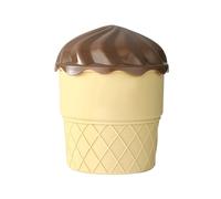 Machine à glaçons en silicone, seau, moule créatif, grande capacité, durable, en forme de crème glacée, pour cocktails, whisky, café, refroidissement, pique-nique en plein air, (Café)