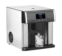 Machine à glaçons et distributeur deau avec écran et boîtier en acier inoxydable EWS-2350 [Rosenstein & Söhne]