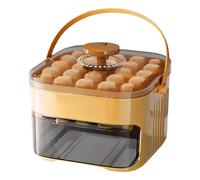 Machine à glaçons facile à presser - Plateau à glaçons à whisky avec bac et pelle | Seau à glace portable avec poignée | Démoulage facile sans contact pour cocktail, whisky, café