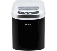 H.Koenig Machine à Glaçons KB12, 12kg en 24h, 2 tailles de Glaçons, Automatique, Electrique, Compact, Portable, Silencieuse 2,2L, Rapide Prêt en 6min