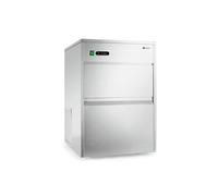 Machine à glaçons industrielle Klarstein - Rendement pro de 50kg/jour - Réservoir 13kg - Châssis en acier - Gris