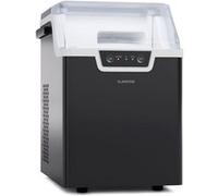Machine à Glaçons Klarstein 200W 17 L Fonctionnement Rapide 4 min Ice Maker 12kg Autonettoyante Argent Argent G