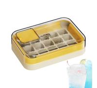 Machine à glaçons - Moule portable en silicone | Bac à glace scellé, pour whisky, eau, café, cocktail, nourriture, boissons, réfrigérateur domestique