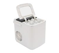Machine à glaçons petite 1,5 l, machine à glaçons avec nettoyage automatique, 9 glaçons en 6 à 8 minutes, capacité de 108 glaçons, machine à glaçons silencieuse, machine à glaçons pour la maison, le