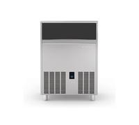 Machine à Glaçons Pleins Connectée à Air avec Réserve - 86 kg - - R290 - Acier inoxydable 700x580x910mm