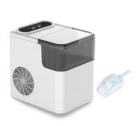 Machine à glaçons portable 1,4 L pour la maison et le bureau, produit 9 glaçons en 6 minutes, capacité journalière de 11 kg, appareil compact de comptoir avec pelle à glaçons, utilisation simple et