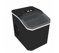 Machine à Glaçons Rapide 6min 12KG/24h Boules de Glace Automatique Silencieuse Économe avec Nettoyage Auto et Capteur Infrarouge pour Maison/Bureau - Compresseur Haute Performance (noir)