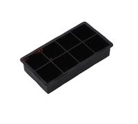 Machine à glaçons réutilisable 4/6/8 grilles, boule de Cube en Silicone, plateau congélation carré(8 Grid Square)