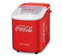 Machine à glaçons - SALCO - Coca-Cola Ice Maker - 2 tailles de glaçons - Design rétro rouge - 10-12 kg/24h