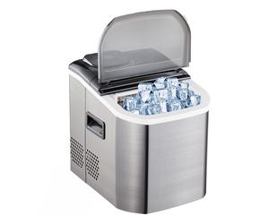 Machine à glaçons - VEVOR HZB-15SA, machine à glaçons compacte de comptoir (15 kg / 24 h)