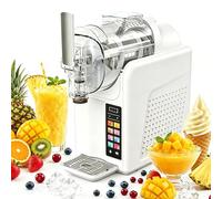 Machine à Granita, 2 L/68 Oz, Pour Boissons Glacées Et Granita à La Maison, Sans Glace, 7 Programmes Prédéfinis, Autonettoyante, Pour Margaritas, Frappés, Milkshakes Et Smoothies SingleBowl-White