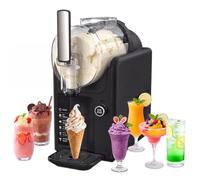 Machine a Granita 6-in-1 Slush Machine a Granite 2L, Machine Granita Sorbetiere avec écran LED, Granité Machine a Glace Slushi Machine à Boissons Glacées, Granités, Milkshakes, Frappés et Cocktails
