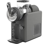Machine à granité 15 Minutes Technologie RapidChill Machine à granité 5 programmes prédéfinis/Rotation à 360° for granité Cocktail Frappé Milkshake(Gray)