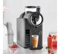 Machine À Granité 185W Pour La Maison - Machine À Boissons Glacées 1,8L, Machine À Glaces Molles Et Granités 2 En 1 Avec Autonettoyage, 5 Programmes Prédéfinis, Pour Frappés, Smoothies