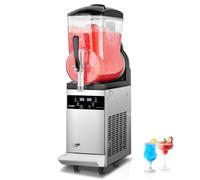 Machine à granité commerciale - VEVOR - XN120B - 12 L (3 17 gal) - Inox - Temp. -15→10 °C