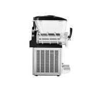 VEVOR Machine à Granités Commerciale 2x12 L Machine à Granitas en Inox et PC Alimentaire Distributeur de Boissons Frappées Slushie Réfrigération Rapide Contrôle Séparée de Bol Restaurants Cafés Bars