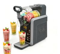 Machine à granité, multifonctionnelle glaces & boissons glacées, rotation 360°, refroidissement rapide, 5 programmes pour margaritas, smoothies, desserts