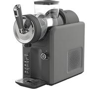 Machine à granité, technologie de refroidissement rapide en 15 minutes, 5 programmes prédéfinis/rotation à 360° pour granité, cocktail, frappé, milkshake,Grey