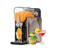 Machine à Granité 7 en 1 - Capacité 2.6 L - Machine à glace - Affichage LED - Congélation rapide - 7 Programmes -Or