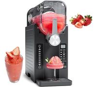 Machine à granités pour la maison, sans glaçons, 1,6 L, 6 programmes prédéfinis, écran LED, pour margaritas, granités, frappés, milkshakes et plus encore.