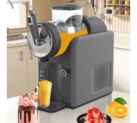 Machine À Granités Professionnelle 1,8L, 185W Pour Boissons Glacées Et Glaces Molles, Machine À Boissons Professionnelle, 5 Préréglages Et Autonettoyage, Pour Milkshakes, Cocktails