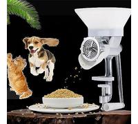 Machine À Granulés À Alimentation Manuelle, Machine À Granulés Pour Aliments Pour Animaux Avec Anti-déversement, Moules 1,5/2,5/4/6/7 Mm, Robuste Et Durable, Pour Oiseaux, Appâts De Pêche, Chat