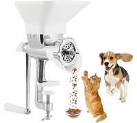 Machine à granulés d'alimentation manuelle pour animaux - Moules optionnels de 1,5/2/2,3/2,5/3/3,5/4/5/6/7/8/9/10 mm - Idéal pour les poissons, les oiseaux, les chats, les chiens