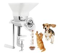 Machine à granulés d'alimentation manuelle pour le traitement des aliments pour animaux de compagnie, options de moules polyvalentes pour les régimes de poisson, d'oiseaux, de chat et de chien