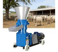 Machine à granulés pour aliments pour animaux, capacité de 181,4 kg/h, plaque de matrice personnalisable 2,5 mm-8 mm pour bovins, poulets, canards, porcs