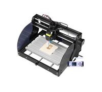 Machine à graver VEVOR, Tour à bois 3018 Pro avec commande GRBL 10000RPM 3 axes, DC 24 V 5 A Tour à bois en profilé aluminium & bakélite, CNC Engraving Machine Graveur laser 300 x 180 x 45 mm