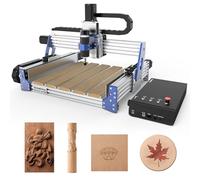 Machine à graver CNC PROVerXL 4030 V2, vitesse rapide pour le bois, le métal, l'acrylique, le PCB et le MDF, machine à graver 3 axes avec moteur à boucle fermée et vis à billes, 400 x 300 x 110mm