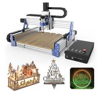 Machine à graver CNC PROVerXL 4030 V2, vitesse rapide pour le bois, le métal, l'acrylique, le PCB et le MDF, machine à graver 3 axes avec moteur à boucle fermée et vis à billes, 400 x 300 x 110mm