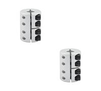 Machine À Graver Coupleur D'arbre Mâchoire Couplage Rigide Connecteur De Transmission De Moteur Pas Pas Résistance L'huile Adapté Imprimantes Résistant L'huile Et Anti-pollution