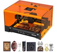 Machine a Graver Laser, L2 Flex 10W Graveur Laser Jointe, Machine de Gravure CNC Découpeuse Laser Haute Précision Zone de Travail 150x200 mm Pour le Bois, le Métal, l'acrylique, le Verre